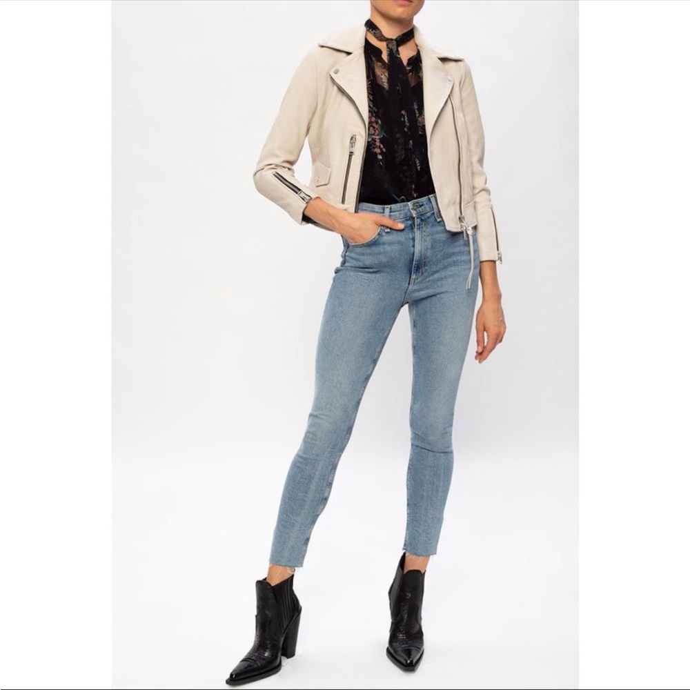 Rag & Bone Nina High Rise Ankle Skinny Jeans in Eastwood Size 32